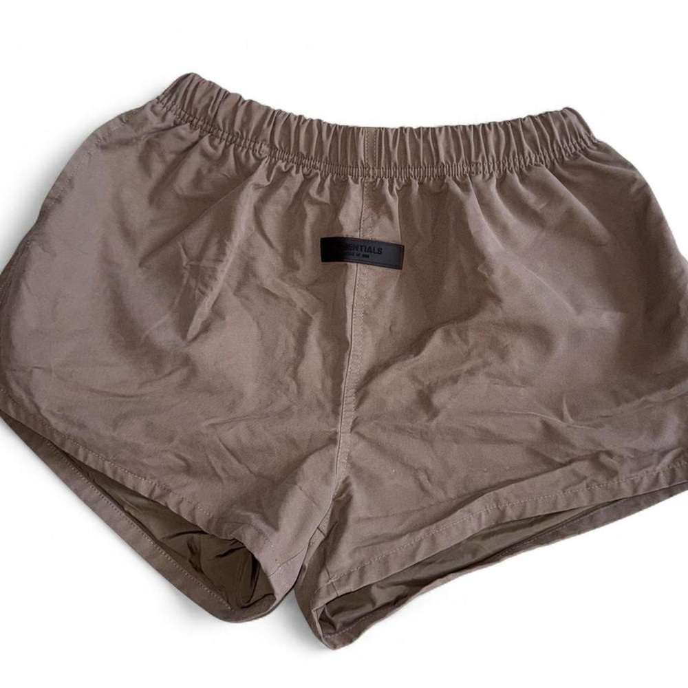 Essentials Beige Casual Shorts